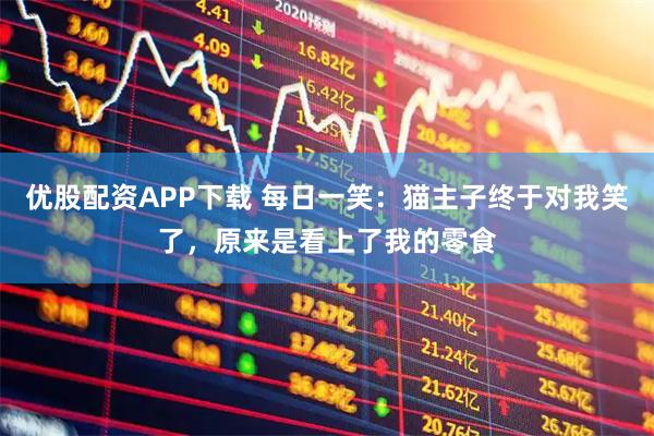 优股配资APP下载 每日一笑：猫主子终于对我笑了，原来是看上了我的零食